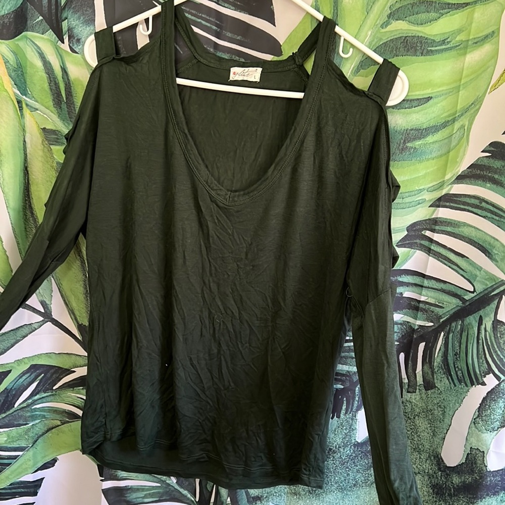 Glitz long sleeve top